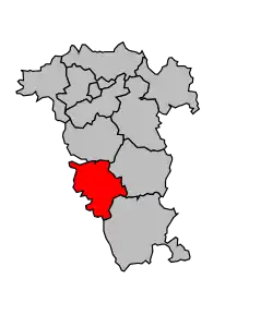 Cantonul Pinols în cadrul arondismentului