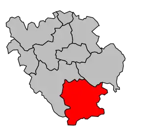 Cantonul Tence în cadrul arondismentului