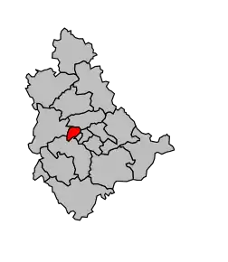 Cantonul Le Puy-en-Velay-Ouest în cadrul arondismentului