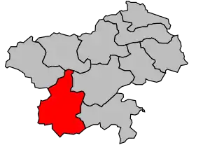 Cantonul Blain în cadrul arondismentului