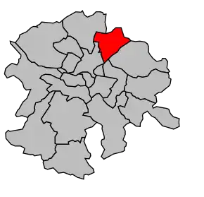 Cantonul Carquefou în cadrul arondismentului