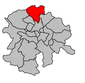 Cantonul La Chapelle-sur-Erdre în cadrul arondismentului