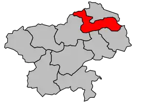 Cantonul Châteaubriant în cadrul arondismentului