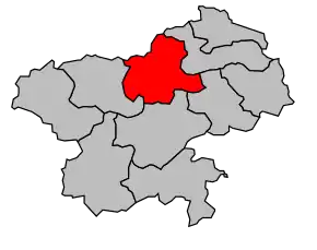 Cantonul Derval în cadrul arondismentului