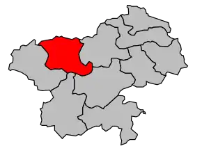 Cantonul Guémené-Penfao în cadrul arondismentului