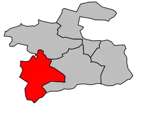 Cantonul Ligné în cadrul arondismentului