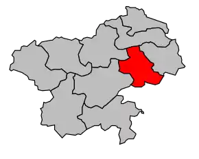 Cantonul Moisdon-la-Rivière în cadrul arondismentului