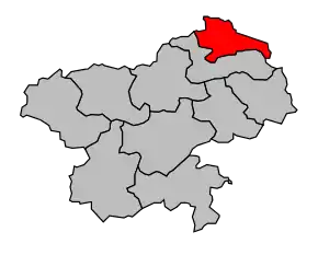 Cantonul Rougé în cadrul arondismentului