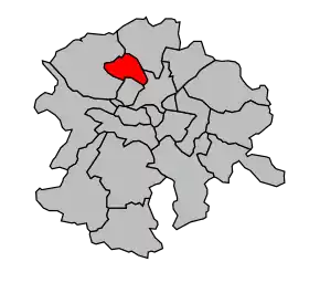 Cantonul Orvault în cadrul arondismentului