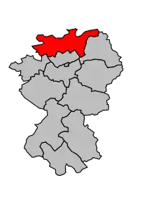 Cantonul Ferrières-en-Gâtinais în cadrul arondismentului