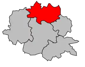 Cantonul Malesherbes în cadrul arondismentului