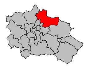 Cantonul Neuville-aux-Bois în cadrul arondismentului