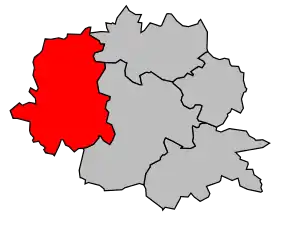 Cantonul Outarville în cadrul arondismentului