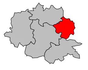 Cantonul Puiseaux în cadrul arondismentului