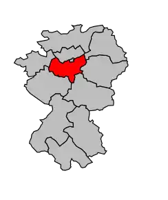 Cantonul Amilly în cadrul arondismentului