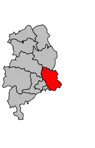 Cantonul Figeac-Est în cadrul arondismentului