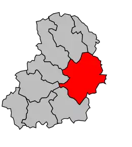 Cantonul Gramat în cadrul arondismentului