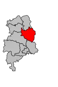 Cantonul Latronquière în cadrul arondismentului