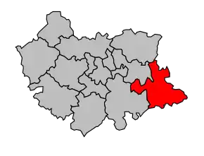 Cantonul Limogne-en-Quercy în cadrul arondismentului