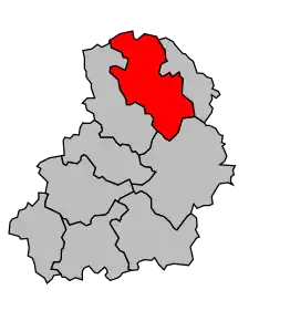 Cantonul Martel în cadrul arondismentului