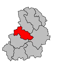 Cantonul Payrac în cadrul arondismentului