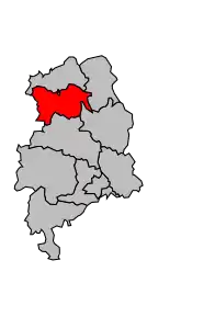 Cantonul Saint-Céré în cadrul arondismentului