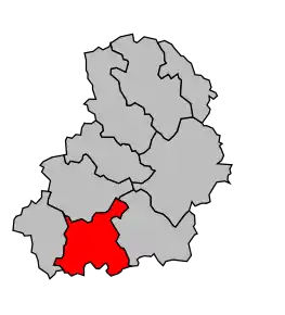 Cantonul Saint-Germain-du-Bel-Air în cadrul arondismentului