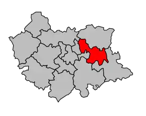 Cantonul Saint-Géry în cadrul arondismentului