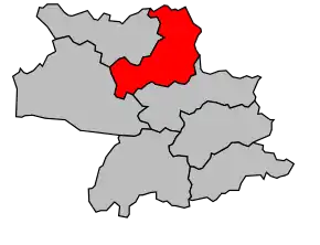 Cantonul Damazan în cadrul arondismentului