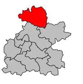 Cantonul Duras în cadrul arondismentului