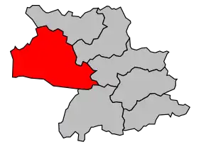 Cantonul Houeillès în cadrul arondismentului