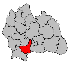 Cantonul Chanac în cadrul arondismentului