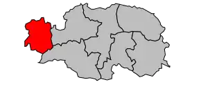 Cantonul Le Massegros în cadrul arondismentului