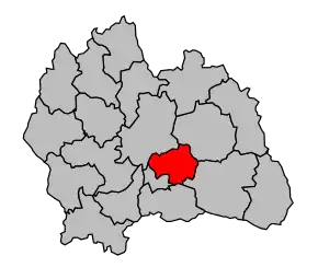 Cantonul Mende-Nord în cadrul arondismentului