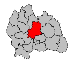 Cantonul Saint-Amans în cadrul arondismentului