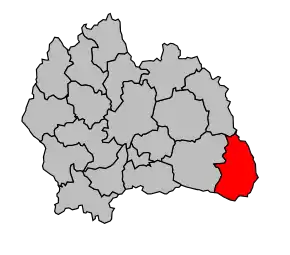 Cantonul Villefort în cadrul arondismentului