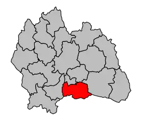 Cantonul Mende-Sud în cadrul arondismentului