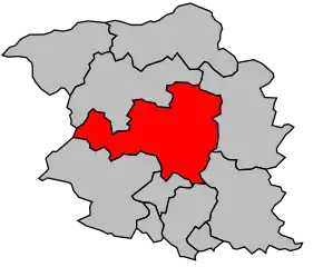 Cantonul Beaupréau în cadrul arondismentului