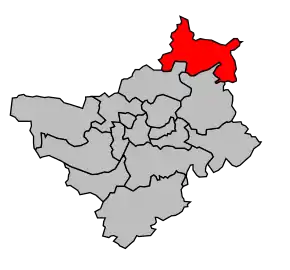 Cantonul Durtal în cadrul arondismentului