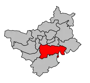 Cantonul Les Ponts-de-Cé în cadrul arondismentului