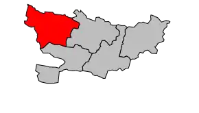 Cantonul Pouancé în cadrul arondismentului