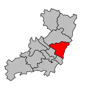 Cantonul Allonnes (Maine-et-Loire) în cadrul arondismentului