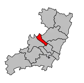 Cantonul Saumur-Nord în cadrul arondismentului