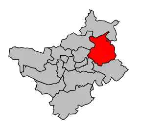 Cantonul Seiches-sur-le-Loir în cadrul arondismentului