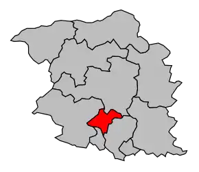 Cantonul Cholet-1 în cadrul arondismentului