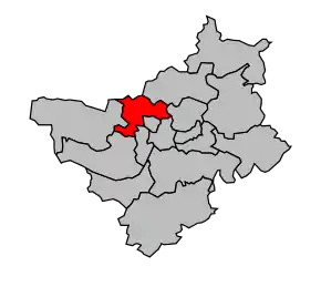 Cantonul Angers-Nord în cadrul arondismentului