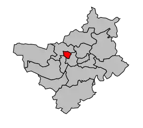 Cantonul Angers-Nord-Ouest în cadrul arondismentului