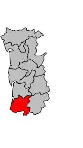 Cantonul Bréhal în cadrul arondismentului