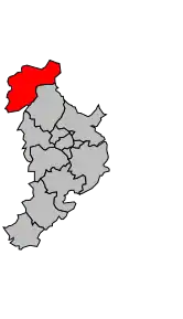 Cantonul Carentan în cadrul arondismentului