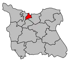 Cantonul Cherbourg-Octeville-Nord-Ouest în cadrul arondismentului